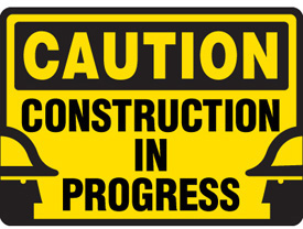 Industrial Construction Signs 434bbhplyalu Ba Gps For Professionals Sas